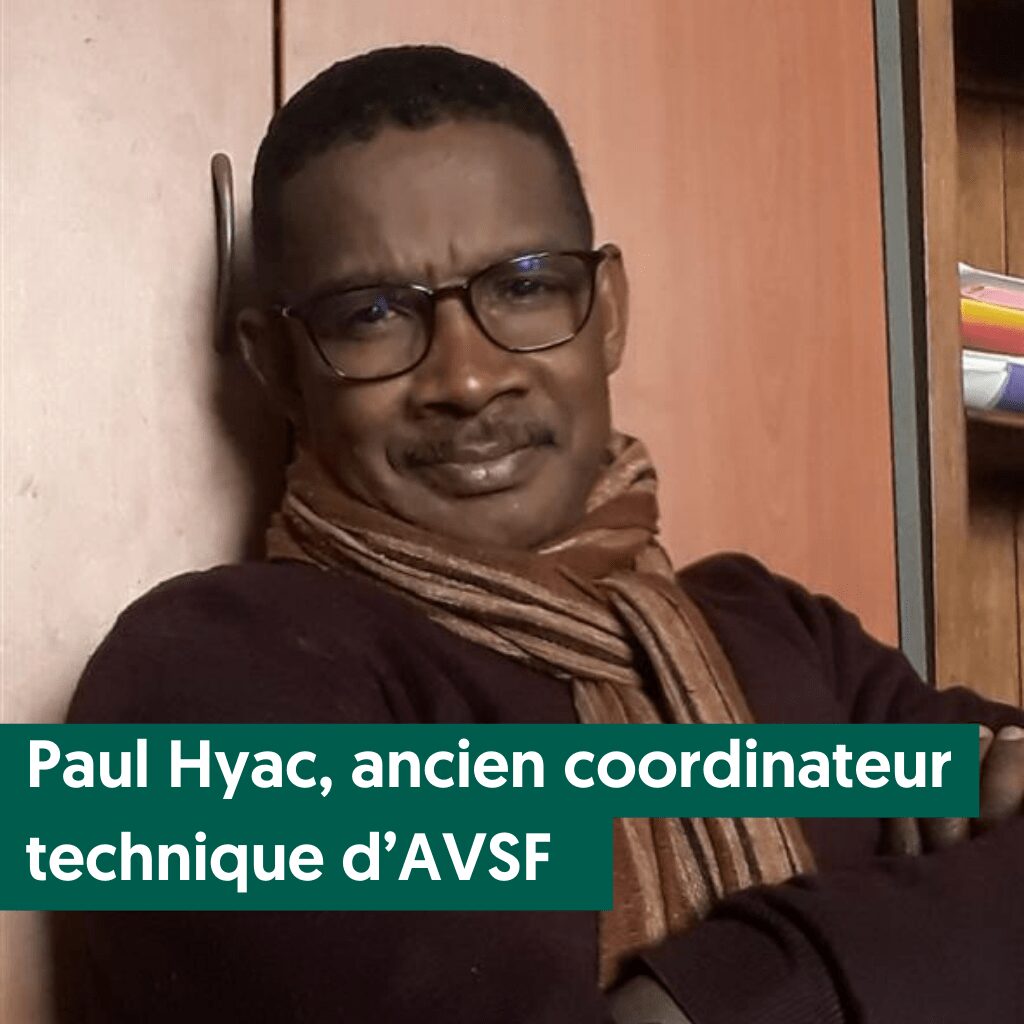 Paulin Hyac, ancien coordinateur technique d'AVSF